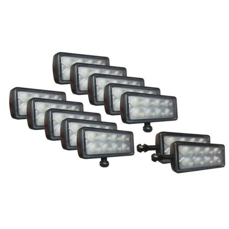 Complete LED Conversion Dual Mount Light Kit fits John Deere 8100 8100T 8110 8200 8200T 8210 8210T 8300 8300T 8310 8400 8400T 8410 8410T RE154908