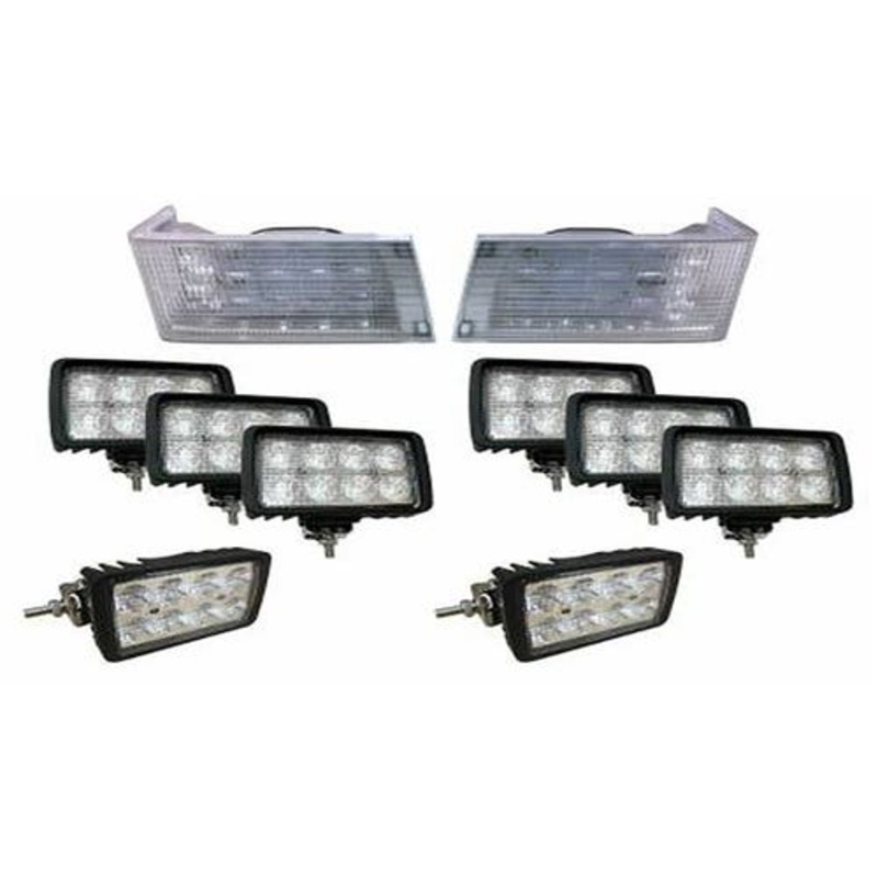 Complete LED Conversion Light Kit fits Case IH 7110 7120 7130 7140 7150 7210 7220 7230 7240 7250 8910 8920 8930 8940 8950 91971C2 92269C1 92266C1