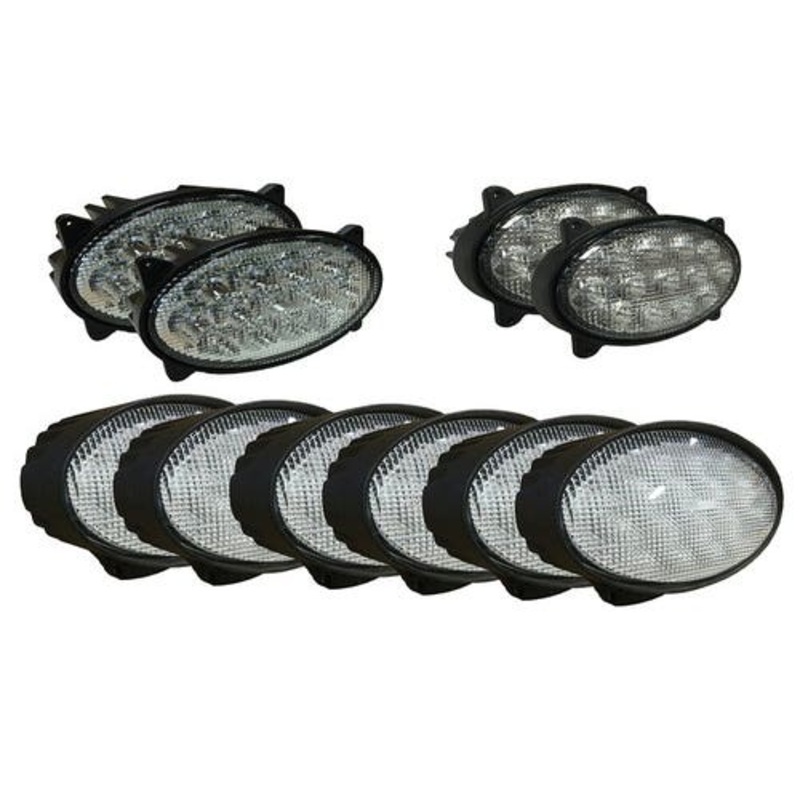 Complete LED Conversion Light Kit fits John Deere 8120 8120T 8130 8220 8220T 8230 8320 8330 8420 8430 8520 8530 9120 9220 9320 9420 9520 9620 RE173600