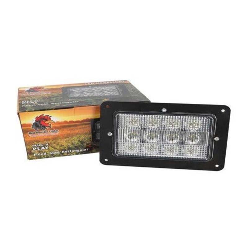 Red Rooster LED Tractor Headlight fits International 3088 3288 3488 3688 5088 5288 5488 131227C92