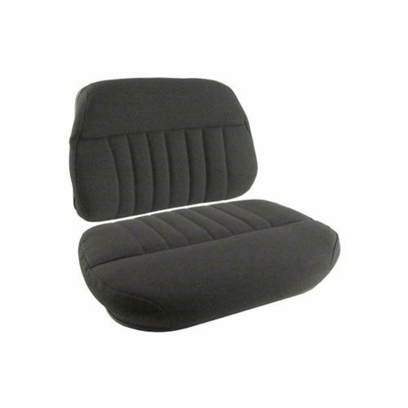 Cushion Set - Fabric Black 2 Pieces fits Case fits International 786 886 986 1086 1486 1586 fits Massey Ferguson 4800 4840 4880 4900 fits Versatile