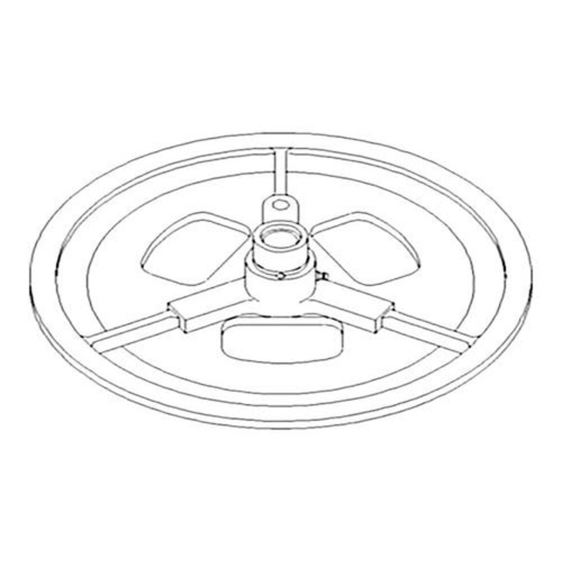 Pulley - Separator Fan Drive fits John Deere CTS 9400 9410 9450 9510 9550 9610 9650 9500 9560 9600 9660 AH146463