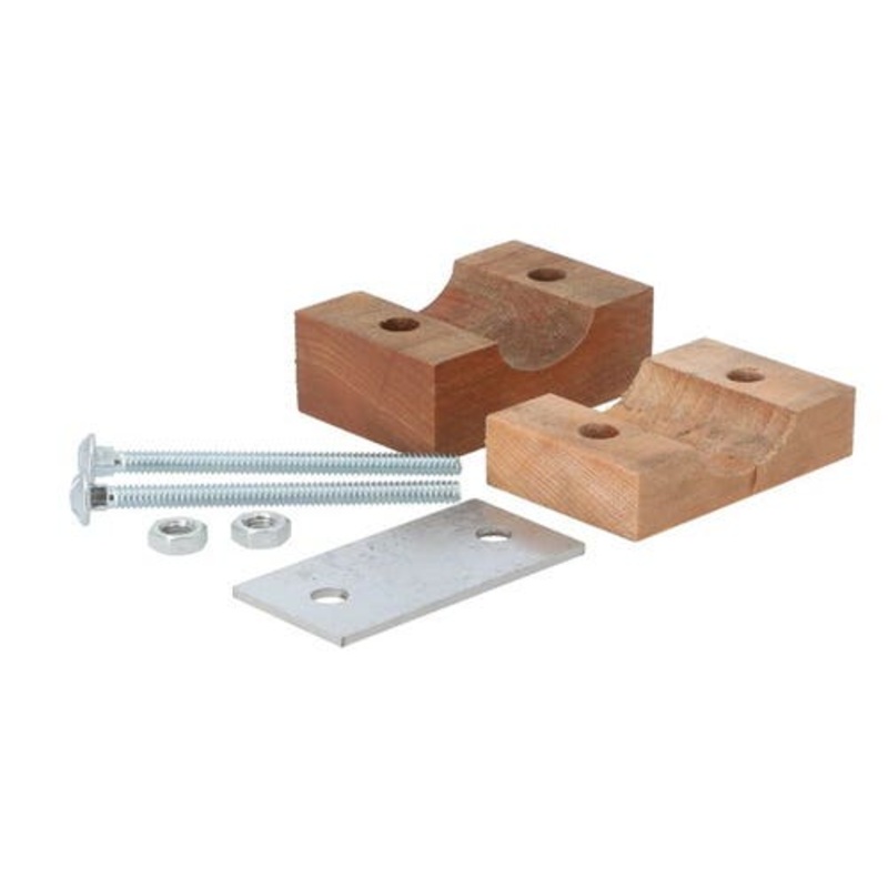 Straw Walker Return Pan Blocks Middle Set of 2 fits Massey Ferguson 760 860 836752M92