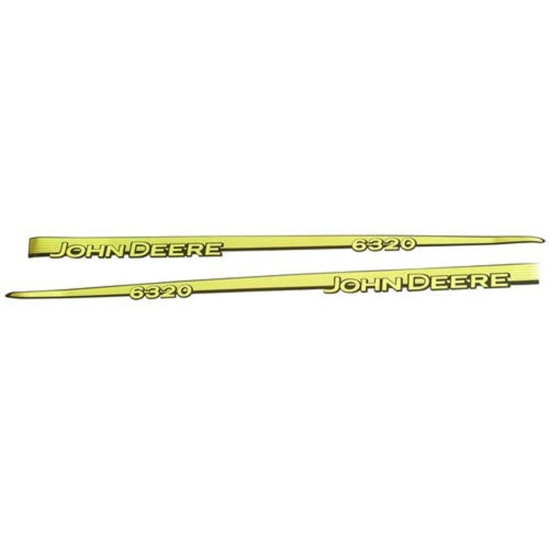 Hood Decal 6320 Vinyl fits John Deere 6320 L153869 L153870