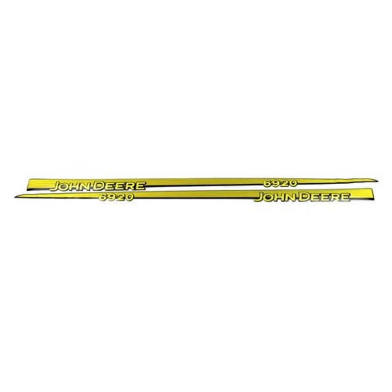 Hood Decal 6920 Vinyl fits John Deere 6920 L153895 L153896