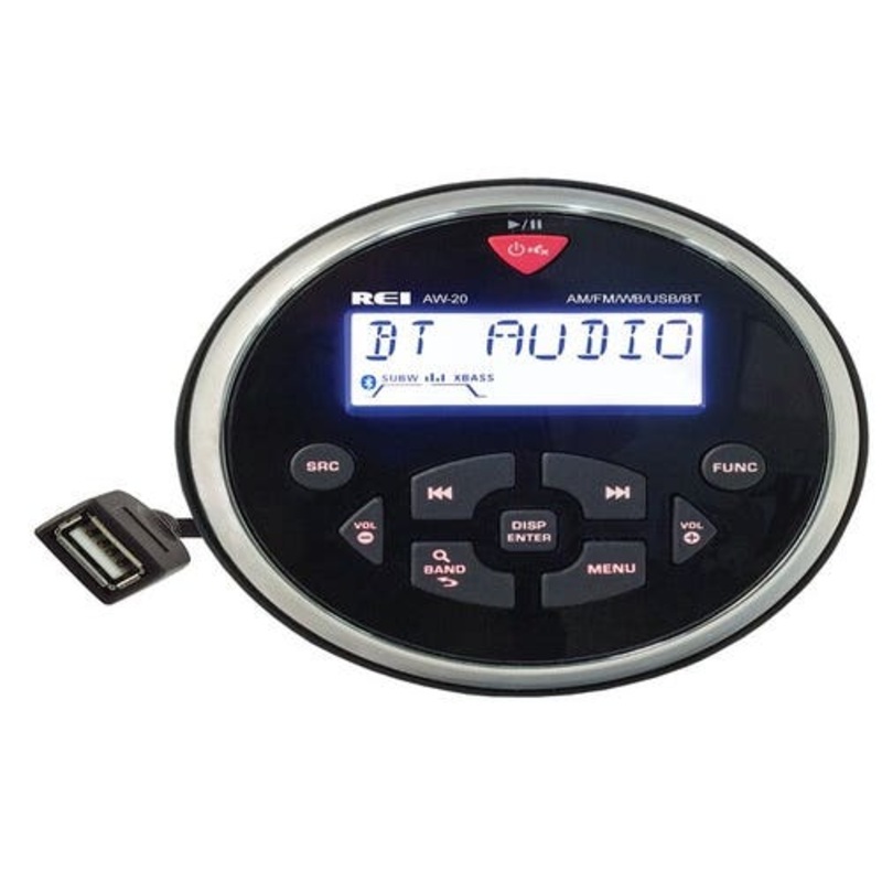 REI Radio AM/FM/BT/WB Waterproof Stereo Bluetooth