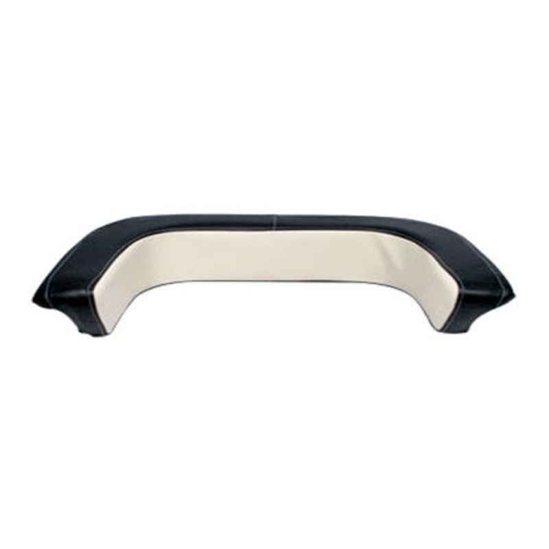 Lower Backrest Cushion - Vinyl Black/White fits Massey Ferguson 1100 1105 1130 1150 1031155M91