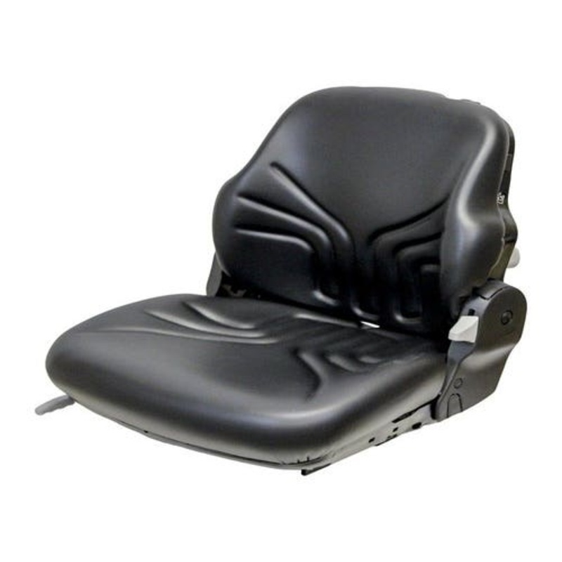 Seat Assembly Black Vinyl fits Kubota L3130 L3240 L3430 L3540 L3830 L3940 L4240 L4330 L4630 L4740 L5030 L5740 M5040 M6040 M7040 M8540 3C001-85153