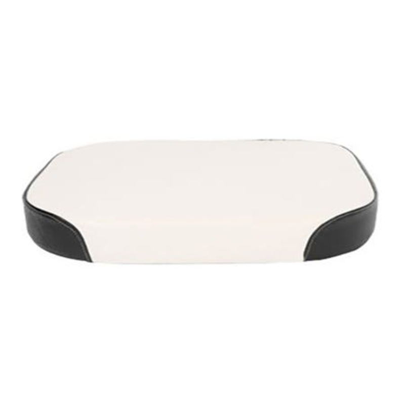 Seat Cushion - Vinyl Black/White fits Massey Ferguson 1100 1105 1130 1150 1031153M91