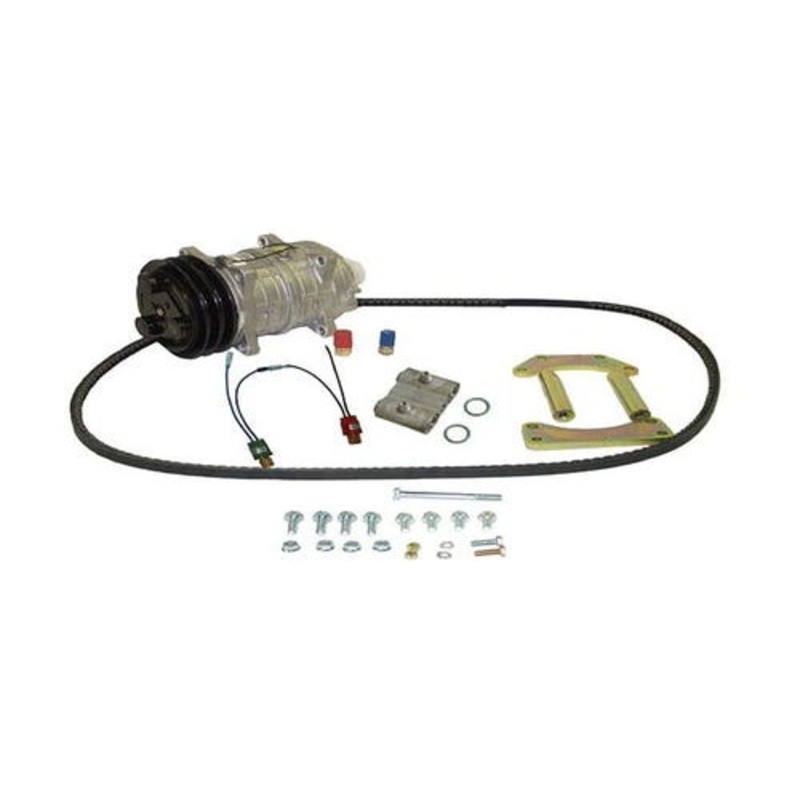 Air Conditioning Compressor Conversion Kit fits John Deere 2250 2450 2650 2850 4030 1640 2040 2140 2350 2355 2550 2555 2750 2755 3050 3350 X10206