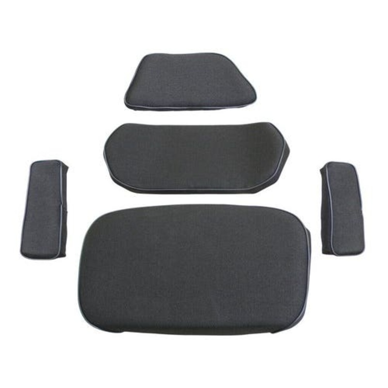 Seat Assembly Black Fabric fits Case 770 870 970 1070 1090 1170 1175 1270 1370 2470 2670