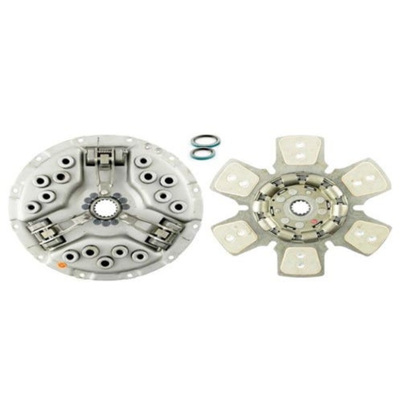 Remanufactured Clutch Kit,14" - 6 Large Pads fits International 1566 1568 1586