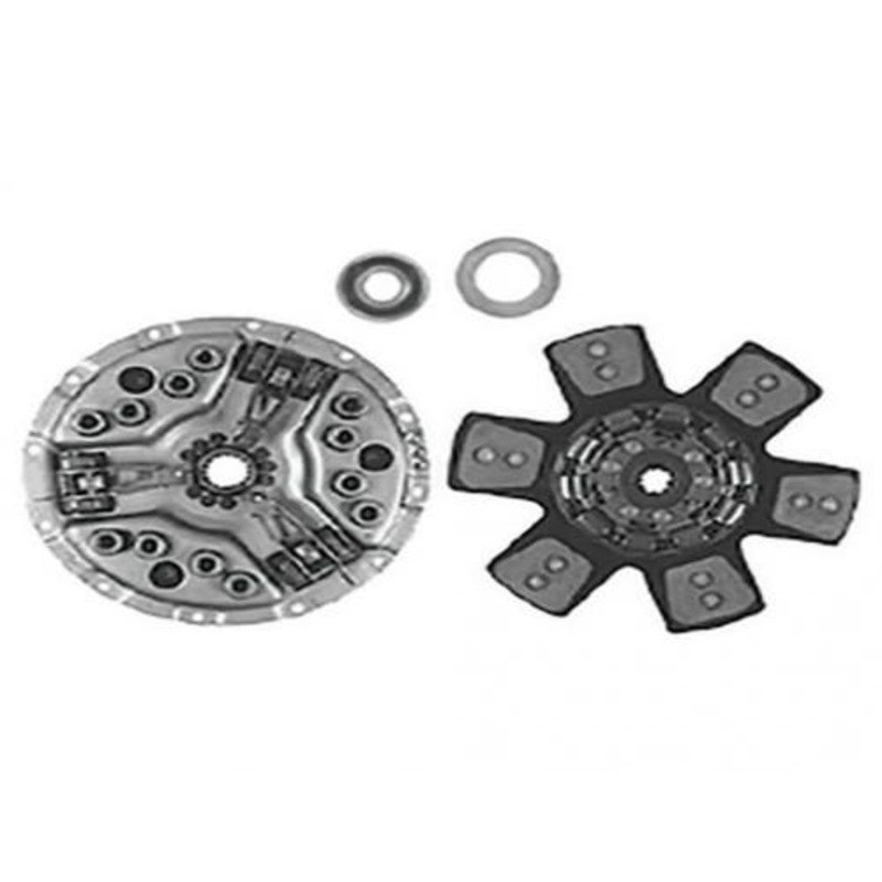 Remanufactured Clutch Kit - 6 Large Pads fits International 21456 1066 1086 1206 1256 1456 1466 1468 1486 4100 4156 4166 4186 21206 21256