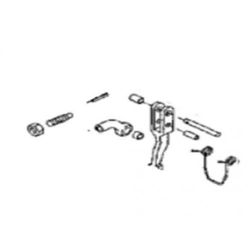 Clutch Levers Kit - Carraro fits John Deere 5200 5210 5300 5310 5400 5410 5500 5510 RE45881 fits Carraro 350408
