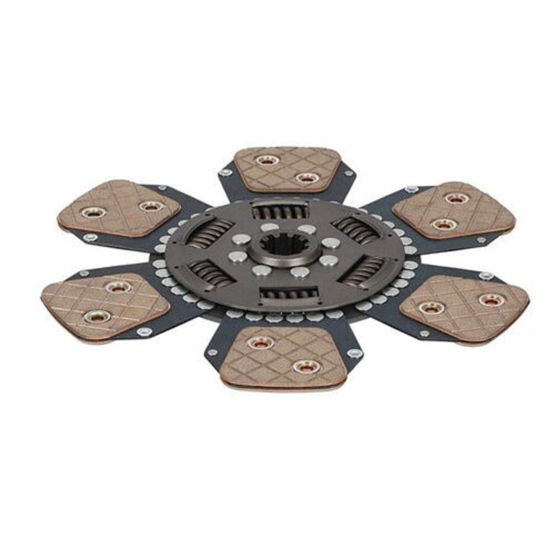 Clutch Disc 6 Pad fits John Deere 1641 1641F 2040S 2140 2355N 2550 2555 2750 2755 2850 2855 2855N 2940 2950 2955 3040 3050 3140 3150 3350 3640 AL70272