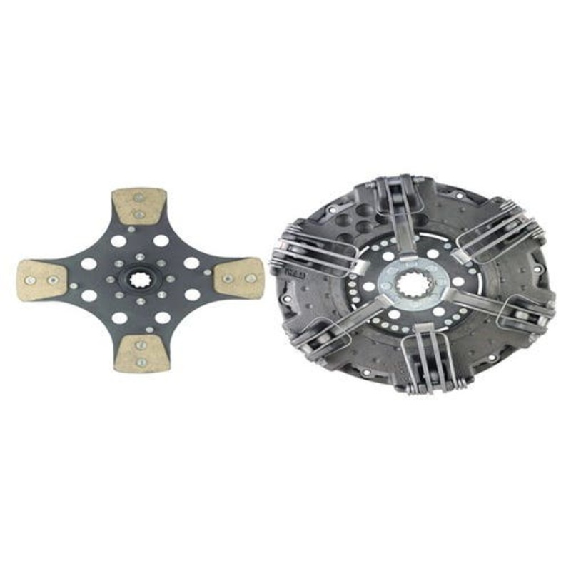 Clutch Unit - Dual Stage 11" fits New Holland TT50A TT60A TT75A Workmaster 45 Workmaster 55 87371463 fits Case IH Farmall 65A Farmall 75A 87386516