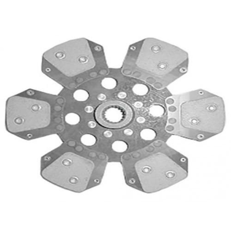 Clutch Disc- 6 Pad fits John Deere 2000 2100 2200 2300 3320 fits Zetor 3320 6745 6748 6911 6945 7011 7045 7211 7245 7320 7321 7711 7745 7340 7341