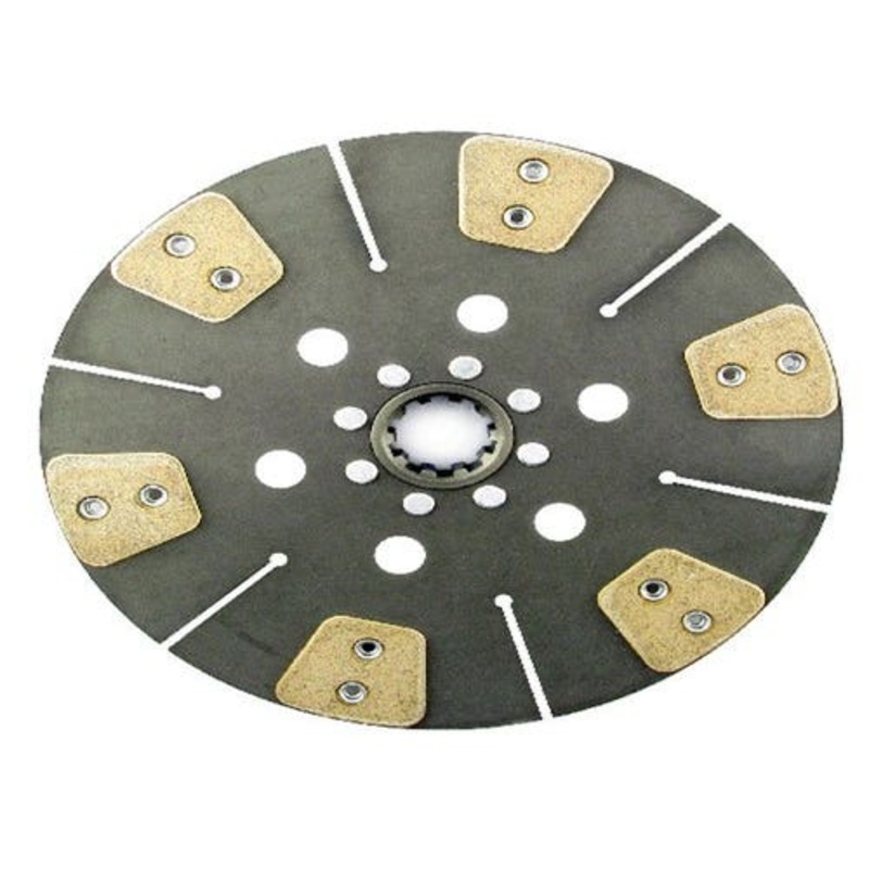 Clutch Disc fits New Holland TS90 TS100 TS110 TS115 fits Ford 5000 5110 5610 5900 6600 6610 6700 6710 6810 7000 7600 7610 7700 7710 82845216 82006014
