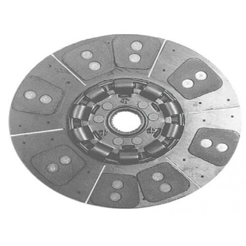 Clutch Plate - 8 Pad fits Massey Ferguson 1105 1135 1155 72160745 fits Allis Chalmers 72160745 fits White 30-3065308 fits Oliver 168801A