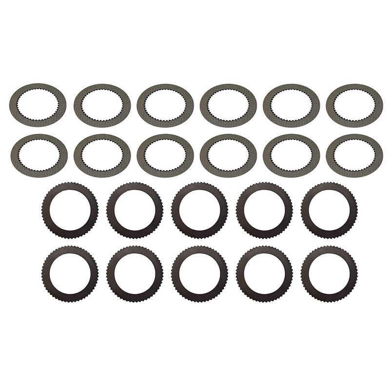 Friction Fiber Disc & Metallic Clutch Plate Kit Fits JCB Replaces 04-500231