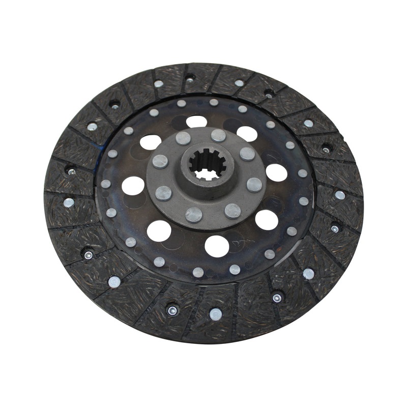 F400261 8-1/2" Transmission Disc, Woven, w/ 15/16" 10 Spline Hub - Fits Ford