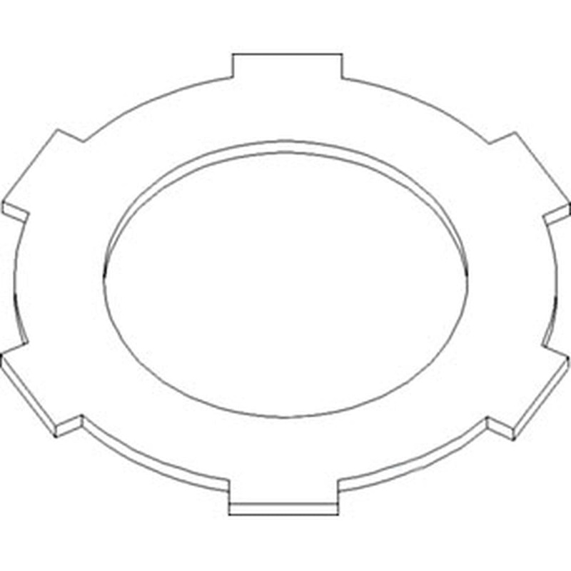 JDS1074 PTO Clutch Drive Disc -- Fits JD 50, 60, 520, and more! Fits John Deere