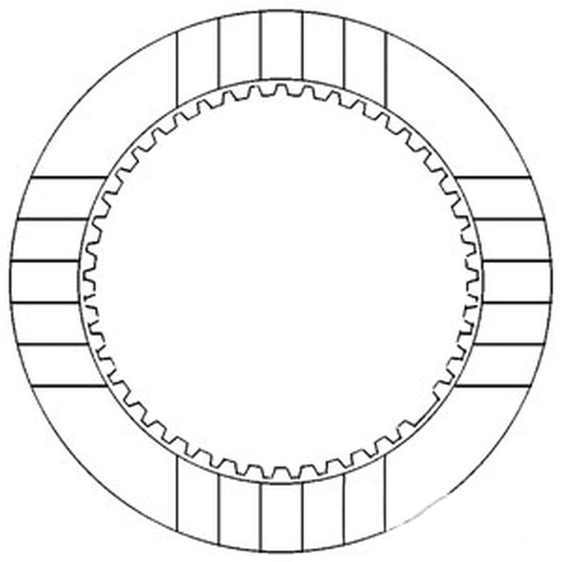 WN-AR108105-PEX PTO, Disc Fits John Deere 1020 1520 2020 2030 2630 1530 2240
