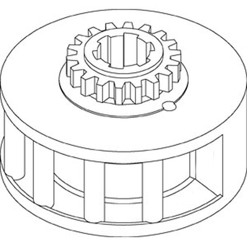 B3731R Clutch Driver Fits John Deere Model 520 530